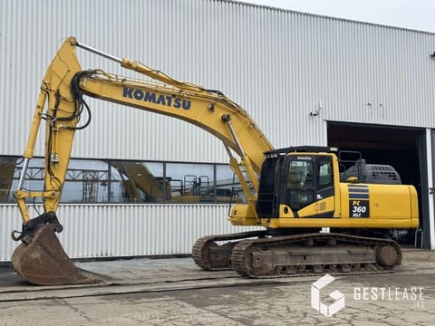 2020 Komatsu PC360NLC-11E0 crawler excavator side view 2020 Komatsu PC360NLC-11E0 crawler excavator side view