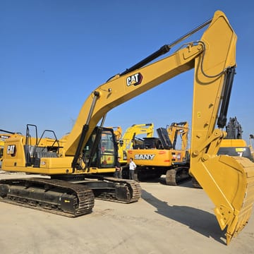 2023 Caterpillar 336GC crawler excavator, side profile view 2023 Caterpillar 336GC crawler excavator, side profile view