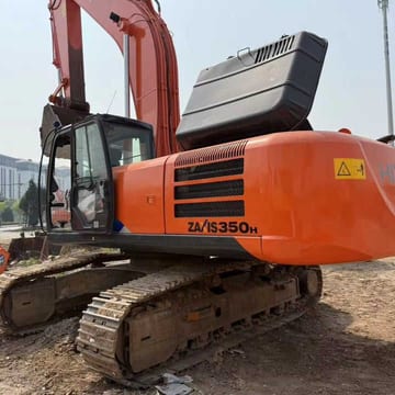 2020 Hitachi ZAXIS 350H crawler excavator, side view 2020 Hitachi ZAXIS 350H crawler excavator, side view