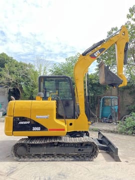 2018 Caterpillar 306D mini excavator, side view 2018 Caterpillar 306D mini excavator, side view