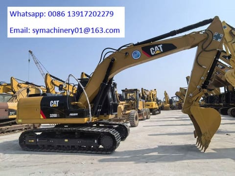Excavadora de orugas Caterpillar 320D2L 2026 vista lateral Excavadora de orugas Caterpillar 320D2L 2026 vista lateral