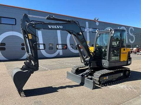 2011 Volvo EC60C mini excavator, side view 2011 Volvo EC60C mini excavator, side view