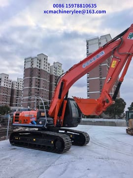 2023 Hitachi Zaxis 210LC crawler excavator, side view 2023 Hitachi Zaxis 210LC crawler excavator, side view