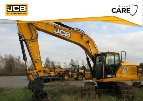 2023 JCB 220X SLC crawler excavator, side view 2023 JCB 220X SLC crawler excavator, side view