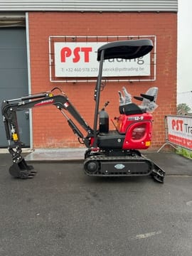 2026 Rhinoceros XN12-9 mini excavator, side view 2026 Rhinoceros XN12-9 mini excavator, side view