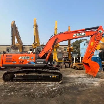 2018 Hitachi Zaxis 200 ZX200-3G crawler excavator, side view 2018 Hitachi Zaxis 200 ZX200-3G crawler excavator, side view