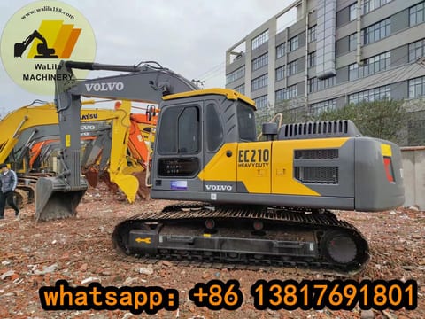 2023 Volvo EC210 crawler excavator side view 2023 Volvo EC210 crawler excavator side view