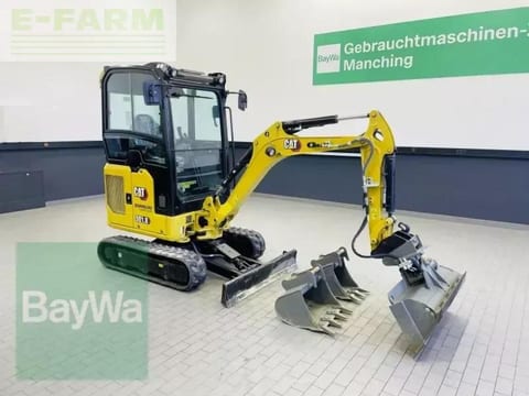 2023 Caterpillar 301.8 mini excavator, front three-quarter view 2023 Caterpillar 301.8 mini excavator, front three-quarter view