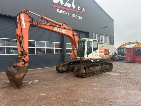 1997 Atlas 1604LC crawler excavator, side view 1997 Atlas 1604LC crawler excavator, side view