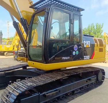 Escavadora de rastos 2022 Caterpillar 320D, vista lateral Escavadora de rastos 2022 Caterpillar 320D, vista lateral