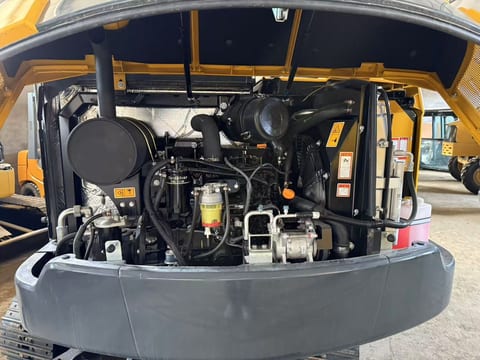 2025 LiuGong 906F mini excavator engine compartment view