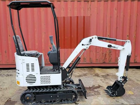 2025 JPC KV12 mini excavator, side view 2025 JPC KV12 mini excavator, side view