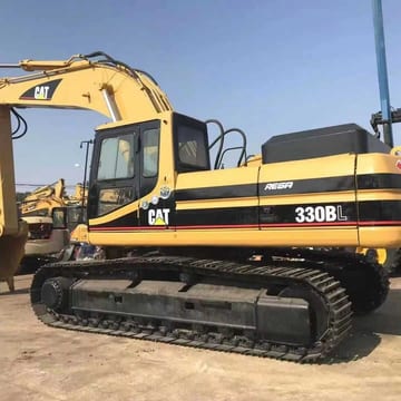 Caterpillar 330BL Crawler Excavator side view Caterpillar 330BL Crawler Excavator side view