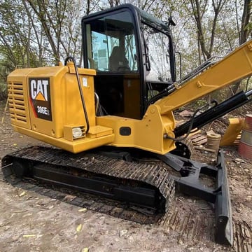 2022 Caterpillar 306E2 mini excavator, side view 2022 Caterpillar 306E2 mini excavator, side view