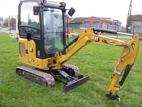 2023 Caterpillar 301.8 mini excavator, side view 2023 Caterpillar 301.8 mini excavator, side view