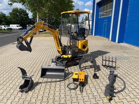 2026 Berger Kraus BK1000JS mini excavator with attachments 2026 Berger Kraus BK1000JS mini excavator with attachments