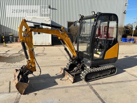 2013 Caterpillar 301.7D mini excavator, side profile view 2013 Caterpillar 301.7D mini excavator, side profile view