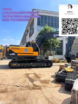 2023 Hyundai HX220HD crawler excavator side view 2023 Hyundai HX220HD crawler excavator side view