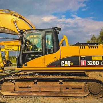 Escavatore cingolato Caterpillar 320D L del 2020 vista laterale Escavatore cingolato Caterpillar 320D L del 2020 vista laterale