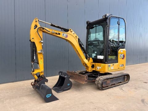 2021 Caterpillar 301.8 mini excavator, side view 2021 Caterpillar 301.8 mini excavator, side view