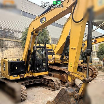 2019 Caterpillar 310 crawler excavator side view 2019 Caterpillar 310 crawler excavator side view