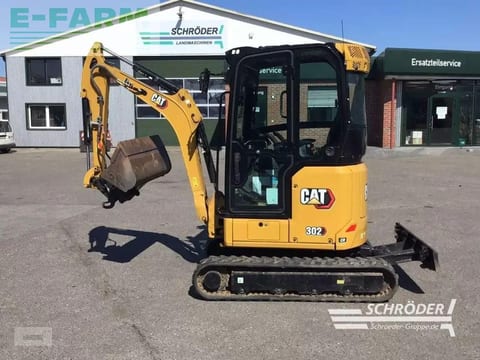 2021 Caterpillar 302CR mini excavator, side view 2021 Caterpillar 302CR mini excavator, side view