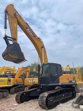 2023 Sany SY365H crawler excavator, side view 2023 Sany SY365H crawler excavator, side view