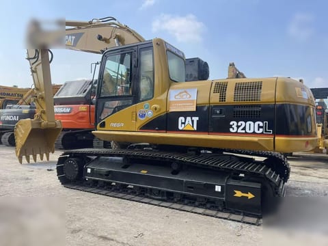 2024 Caterpillar 320CL paletli ekskavatör, yandan profil görünüm 2024 Caterpillar 320CL paletli ekskavatör, yandan profil görünüm