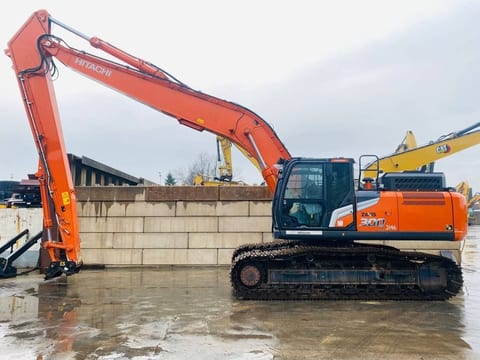 2024 Hitachi Zaxis 300-7 excavator side view 2024 Hitachi Zaxis 300-7 excavator side view