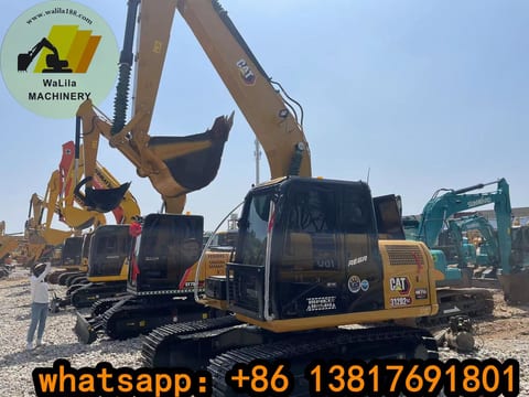2023 Caterpillar 312D2 GC crawler excavator, side view 2023 Caterpillar 312D2 GC crawler excavator, side view