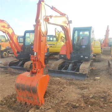 2023 Doosan DH60-7 mini excavator front view 2023 Doosan DH60-7 mini excavator front view