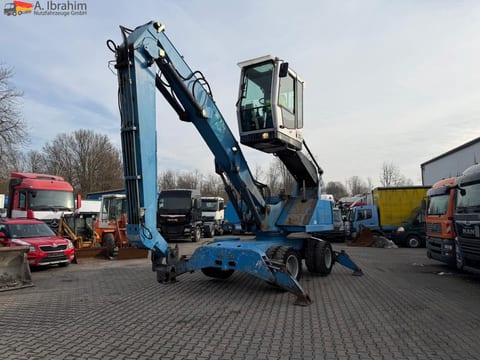 2007 Terex MHL320 wheel excavator, side profile view 2007 Terex MHL320 wheel excavator, side profile view