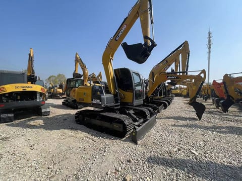 2023 XCMG XE85DA crawler excavator, side view 2023 XCMG XE85DA crawler excavator, side view