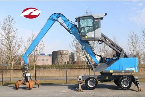 2018 Fuchs MHL 320 T4F wheel excavator, side view 2018 Fuchs MHL 320 T4F wheel excavator, side view