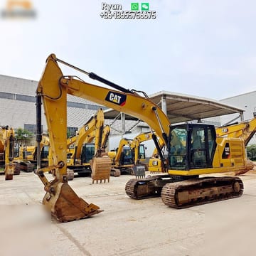 2018 Caterpillar 320GC crawler excavator, front three-quarter view 2018 Caterpillar 320GC crawler excavator, front three-quarter view