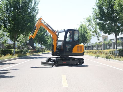 2025 Müller Machinery MB 40-VKSH mini excavator, side profile view 2025 Müller Machinery MB 40-VKSH mini excavator, side profile view