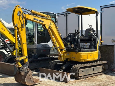 2019 Komatsu PC26MR-3 mini excavator, side view 2019 Komatsu PC26MR-3 mini excavator, side view