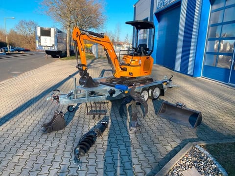Berger Kraus BK1500JS Mini Excavator Berger Kraus BK1500JS Mini Excavator