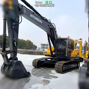 2025 Hyundai HX220HD crawler excavator, side view 2025 Hyundai HX220HD crawler excavator, side view