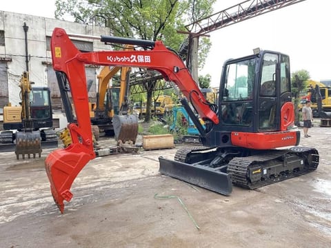 2024 Kubota KX155-5 mini excavator, side view 2024 Kubota KX155-5 mini excavator, side view