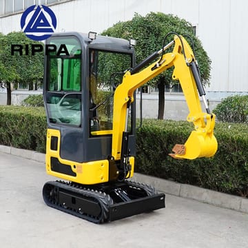 2026 Rippa R319 mini excavator, side view 2026 Rippa R319 mini excavator, side view
