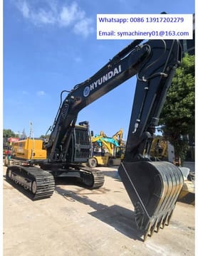 2024 Hyundai HX220HD crawler excavator, side view 2024 Hyundai HX220HD crawler excavator, side view