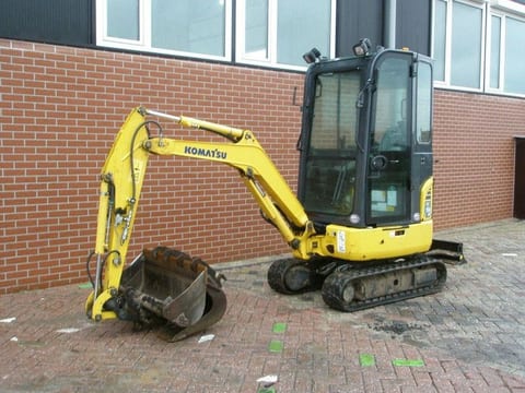 2017 Komatsu PC16R-3HS mini excavator, side view 2017 Komatsu PC16R-3HS mini excavator, side view