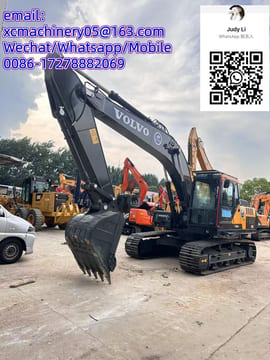 2022 Volvo EC210DL crawler excavator, front three-quarter view 2022 Volvo EC210DL crawler excavator, front three-quarter view