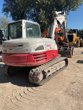 2013 Takeuchi TB290 crawler excavator rear view 2013 Takeuchi TB290 crawler excavator rear view