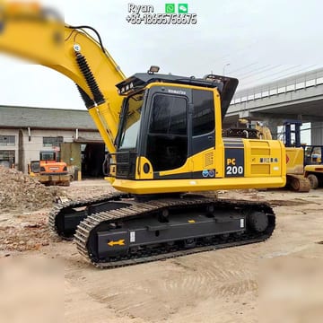2022 Komatsu PC200-8 Raupenbagger, Seitenansicht 2022 Komatsu PC200-8 Raupenbagger, Seitenansicht