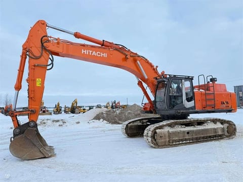2011 Hitachi ZX470LCH-3 crawler excavator, side view 2011 Hitachi ZX470LCH-3 crawler excavator, side view