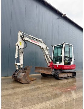 2010 Takeuchi TB235 mini excavator, side view 2010 Takeuchi TB235 mini excavator, side view