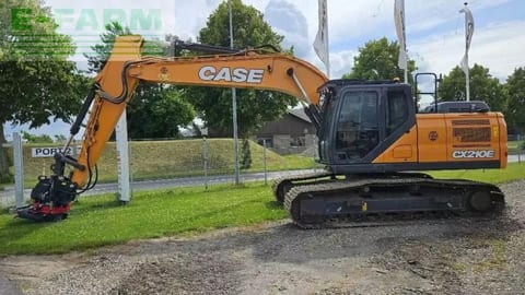 2022 CASE CX210E crawler excavator, side view 2022 CASE CX210E crawler excavator, side view