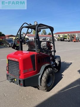 2024 Schäffer 3630 loader, rear three-quarter view 2024 Schäffer 3630 loader, rear three-quarter view